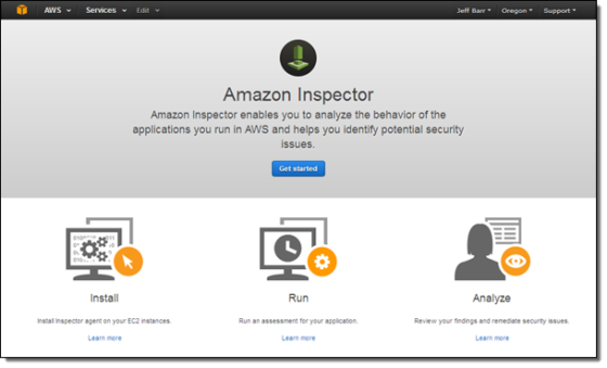 Amazon Inspector – Automated Security Assessment Service | AWS News Blog